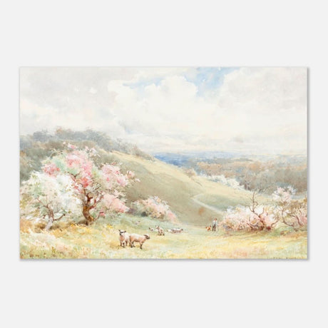 Spring by Joseph Rubens Powell - Aluminum Print - 40x60 cm / 16x24″ - 