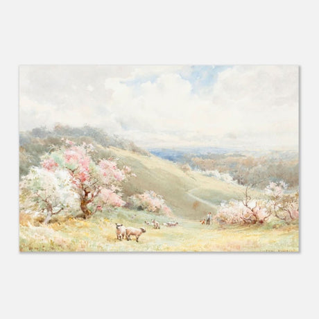 Spring by Joseph Rubens Powell - Aluminum Print - 60x90 cm / 24x36″ - 