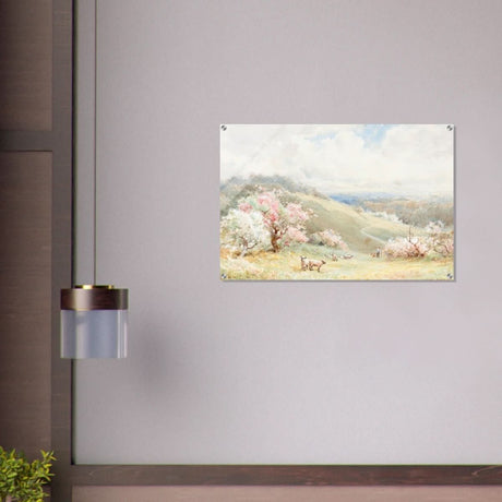 Spring by Joseph Rubens Powell - Acrylic Print - 60x90 cm / 24x36″ - 