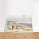 Spring by Joseph Rubens Powell - Brushed Aluminum Print - 40x60 cm / 16x24″ - 