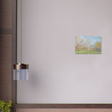 Spring in Giverny by Claude Monet - Acrylic Print - 30x45 cm / 12x18″ - 
