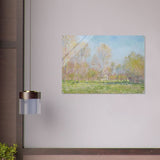 Spring in Giverny by Claude Monet - Acrylic Print - 70x100 cm / 28x40″ - 