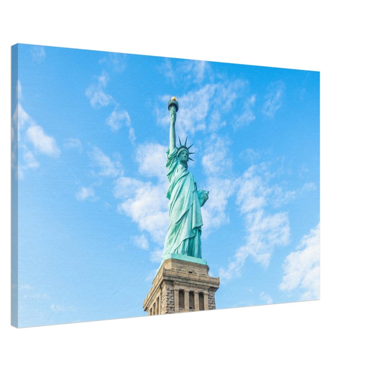 Statue of Liberty | New York City | City Wall art print - Canvas - 60x90 cm / 24x36″ - 