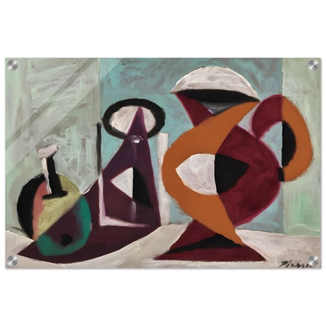 Still life by Pablo Picasso 1937 | Cubism wall art print - Acrylic Print - 40x60 cm / 16x24″ - 