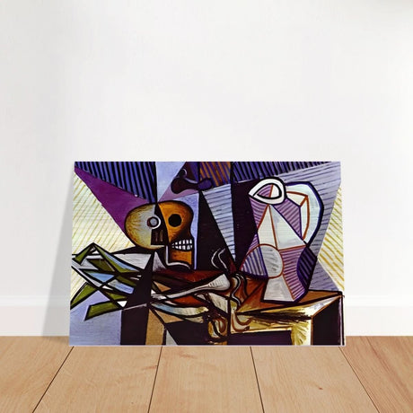 Still Life by Pablo Picasso 1945 - Brushed Aluminum Print - 40x60 cm / 16x24″ - 