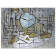 Still Life with Gingerpot II by Piet Mondrian | Vintage Art Print - Fine Art Poster - 60x80 cm / 24x32″ - 