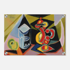 Still Life with Glass and Fruit Cubism by Pablo Picasso (1939) | wall art print - Acrylic Print - 30x45 cm / 12x18″ - 