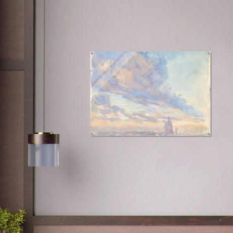 Study of clouds by Francis Lathrop - Acrylic Print - 70x100 cm / 28x40″ - 