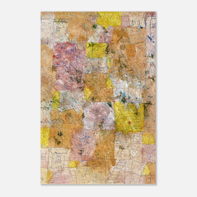 Suburban Idyll by Paul Klee - Aluminum Print - 50x75 cm / 20x30″ - 