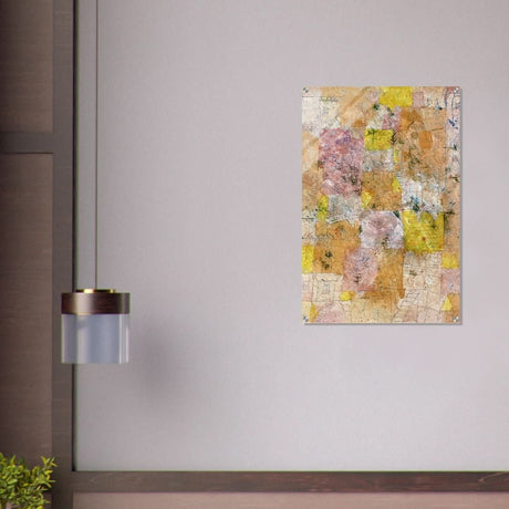 Suburban Idyll by Paul Klee - Acrylic Print - 60x90 cm / 24x36″ - 