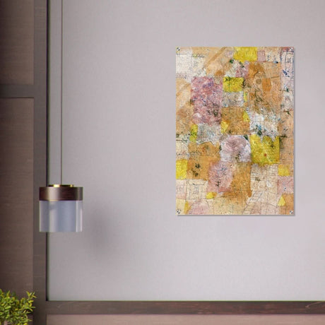 Suburban Idyll by Paul Klee - Acrylic Print - 70x100 cm / 28x40″ - 
