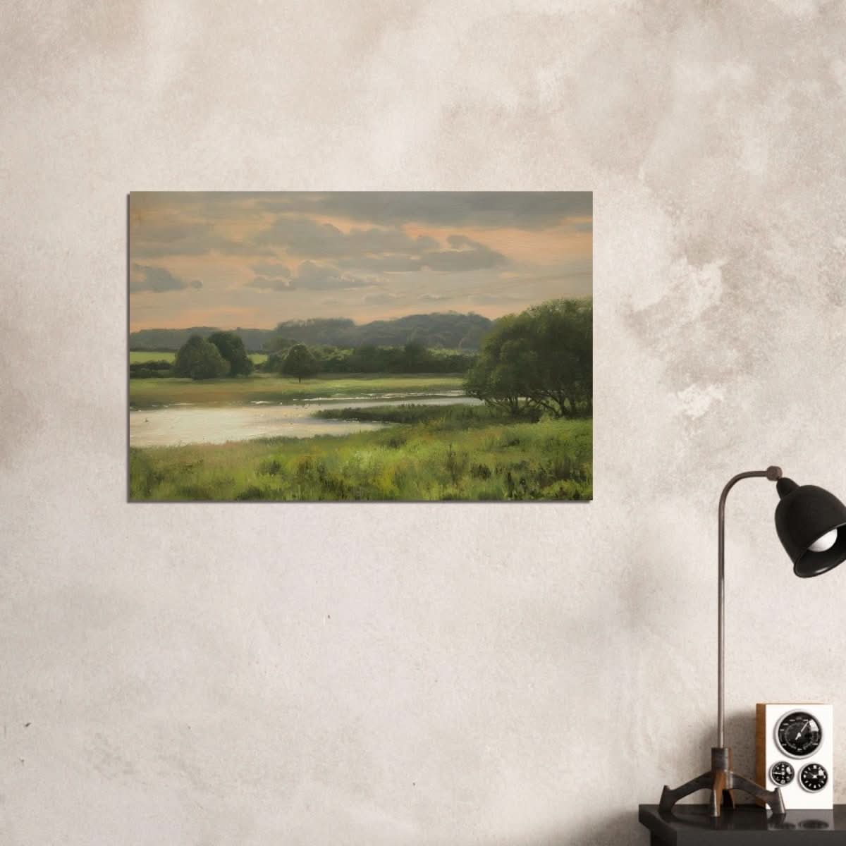 Summer Evening by Peter Barker - Wood Prints - 60x90 cm / 24x36″ - 10 mm