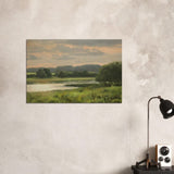 Summer Evening by Peter Barker - Wood Prints - 60x90 cm / 24x36″ - 10 mm