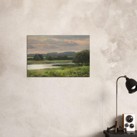 Summer Evening by Peter Barker - Brushed Aluminum Print - 50x75 cm / 20x30″ - 
