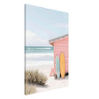 Sun, Surf & Simplicity | Minimalist Coastal Photography Wall art print - 60x90 cm / 24x36″ - Canvas - 