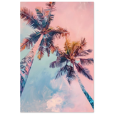 “Sunset Palms” | Wall Art Print - Fine Art Poster - 40x60 cm / 16x24″ - 