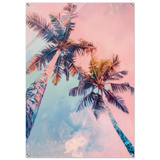 “Sunset Palms” | Wall Art Print - Acrylic Print - 70x100 cm / 28x40″ - 