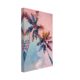 “Sunset Palms” | Wall Art Print - Canvas - 20x30 cm / 8x12″ - 