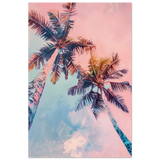 “Sunset Palms” | Wall Art Print - Fine Art Poster - 30x45 cm / 12x18″ - 