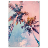 “Sunset Palms” | Wall Art Print - Acrylic Print - 40x60 cm / 16x24″ - 