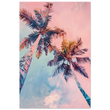 “Sunset Palms” | Wall Art Print - Fine Art Poster - 60x90 cm / 24x36″ - 