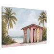Surfside Retreat | Modern Coastal Wall art Print - Canvas - 60x90 cm / 24x36″ - 
