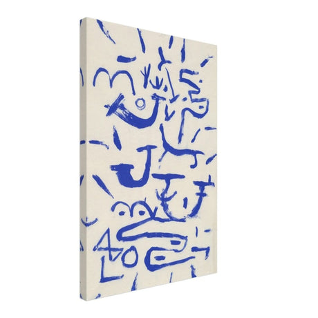 Surrealist Abstract Art Kriechendes und Baumendes (Creeper and Climber) by Paul Klee 1937 - Canvas - 40x60 cm / 16x24″ - Slim