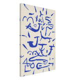 Surrealist Abstract Art Kriechendes und Baumendes (Creeper and Climber) by Paul Klee 1937 - Canvas - 60x90 cm / 24x36″ - Slim