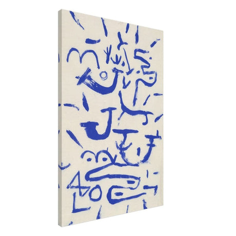 Surrealist Abstract Art Kriechendes und Baumendes (Creeper and Climber) by Paul Klee 1937 - Canvas - 60x90 cm / 24x36″ - Slim