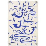Surrealist Abstract Art Kriechendes und Baumendes (Creeper and Climber) by Paul Klee 1937 - Acrylic Print - 30x45 cm / 12x18″ - 