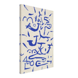 Surrealist Abstract Art Kriechendes und Baumendes (Creeper and Climber) by Paul Klee 1937 - Canvas - 50x75 cm / 20x30″ - Thick