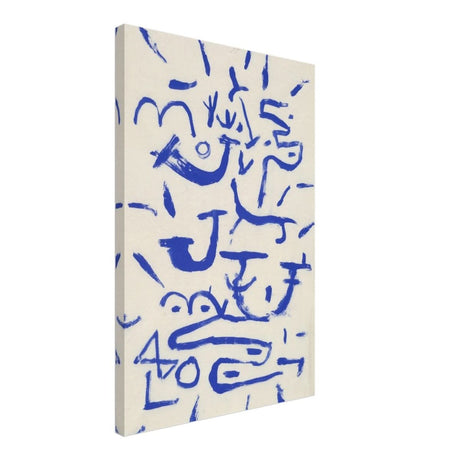 Surrealist Abstract Art Kriechendes und Baumendes (Creeper and Climber) by Paul Klee 1937 - Canvas - 50x75 cm / 20x30″ - Thick