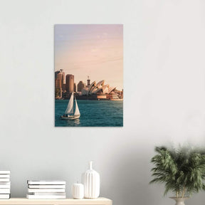 Sydney Opera House Portrait Canvas Print - Wood Prints - 50x75 cm / 20x30″ - 