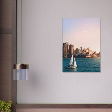 Sydney Opera House Portrait Canvas Print - Wood Prints - 60x90 cm / 24x36″ - 