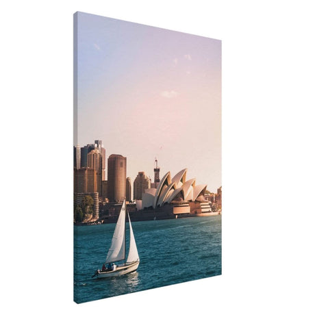 Sydney Opera House Portrait Canvas Print - Wood Prints - 60x90 cm / 24x36″ - 