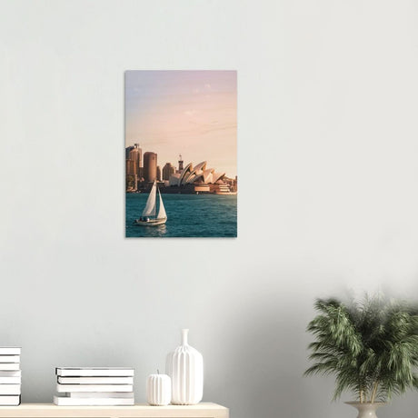 Sydney Opera House Portrait Canvas Print - Wood Prints - 40x60 cm / 16x24″ - 