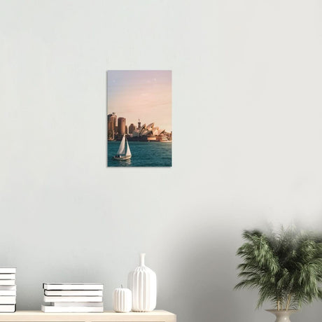 Sydney Opera House Portrait Canvas Print - Wood Prints - 30x45 cm / 12x18″ - 
