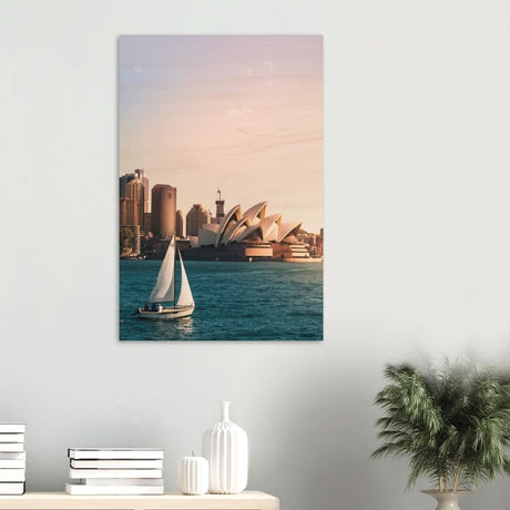 Sydney Opera House Portrait Canvas Print - Wood Prints - 60x90 cm / 24x36″ - 