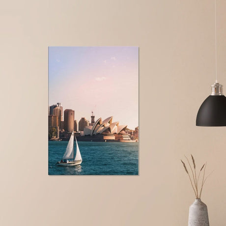 Sydney Opera House Portrait Canvas Print - Wood Prints - 60x90 cm / 24x36″ - 