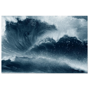 "Tempest Surge" – Monochrome Ocean Wave Wall Art Print - Fine Art Poster - 40x60 cm / 16x24″ - 