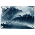"Tempest Surge" – Monochrome Ocean Wave Wall Art Print - Acrylic Print - 20x30 cm / 8x12″ - 