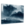"Tempest Surge" – Monochrome Ocean Wave Wall Art Print - Canvas - 40x60 cm / 16x24″ - 