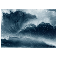 "Tempest Surge" – Monochrome Ocean Wave Wall Art Print - Fine Art Poster - 70x100 cm / 28x40″ - 