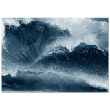 "Tempest Surge" – Monochrome Ocean Wave Wall Art Print - Fine Art Poster - 70x100 cm / 28x40″ - 