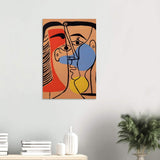 Tête de Femme | Head of a Woman by Pablo Picasso 1962 - Wood Prints - 50x75 cm / 20x30″ - 10 mm