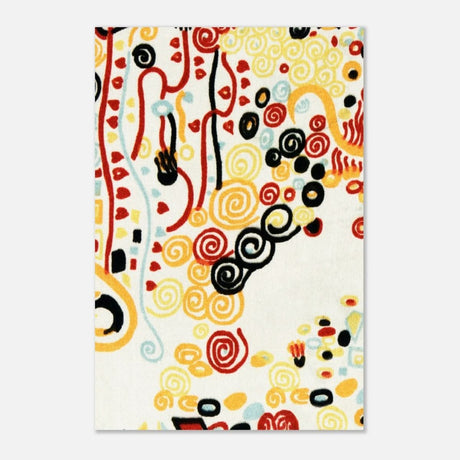 Textile sample by Gustav Klimt - Aluminum Print - 50x75 cm / 20x30″ - 
