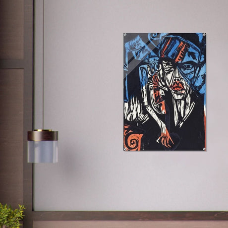 The Agonies of Love by Ernst Ludwig Kirchner Wall art print - Acrylic Print - 70x100 cm / 28x40″ - 