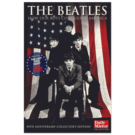 The Beatles | Da Vinci Pop Art wall art print | Rock Music - Wood Prints - 60x90 cm / 24x36″ - 