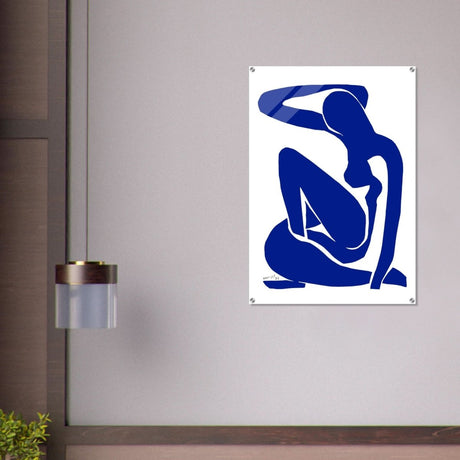 The Blue Lady by Henri Matisse - Acrylic Print - 70x100 cm / 28x40″ - 