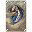 The Briar Rose Series – Study for The Garden Court (1889) by Sir Edward Burne - Jones | Wall art Print - Acrylic Print - 20x30 cm / 8x12″ - 
